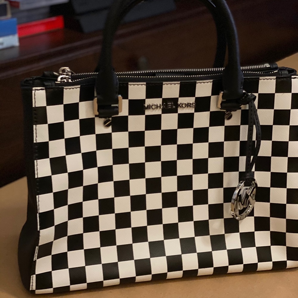 Michael Kors Checkered Tote
